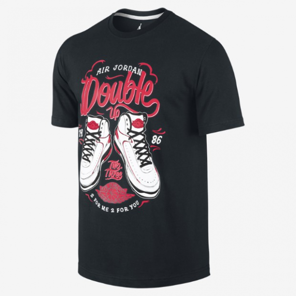 Jordan Double Up Tee Noir Jordan Double Up Tee Noir