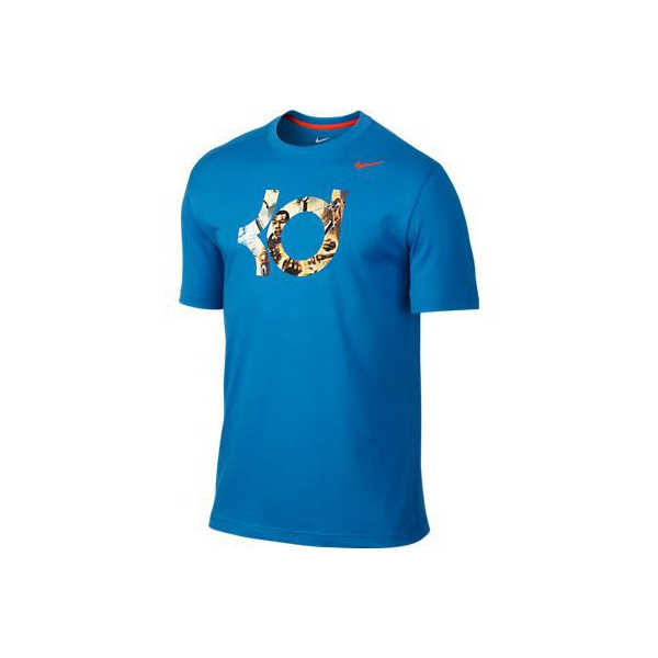 Nike KD Logo Tee Bleu Nike KD Logo Tee Bleu