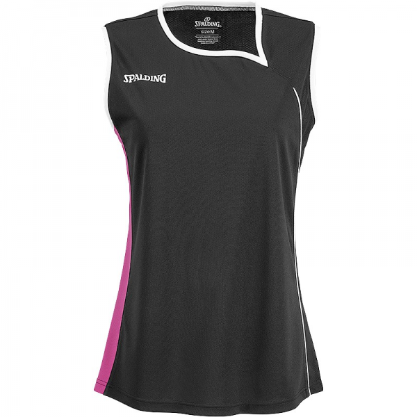 Spalding Maillot 4her II noir/blanc/rose Spalding Maillot 4her II noir/blanc/rose