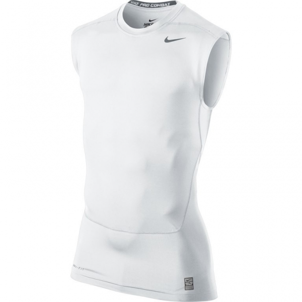 Nike Pro Combat Core SL Top Blanc Nike Pro Combat Core SL Top Blanc