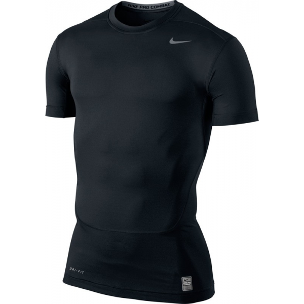 Nike Pro Combat Core SS Top Noir Nike Pro Combat Core SS Top Noir