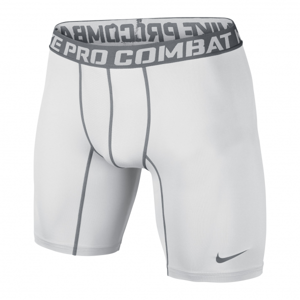 Nike Pro Combat Core Short Blanc Nike Pro Combat Core Short Blanc