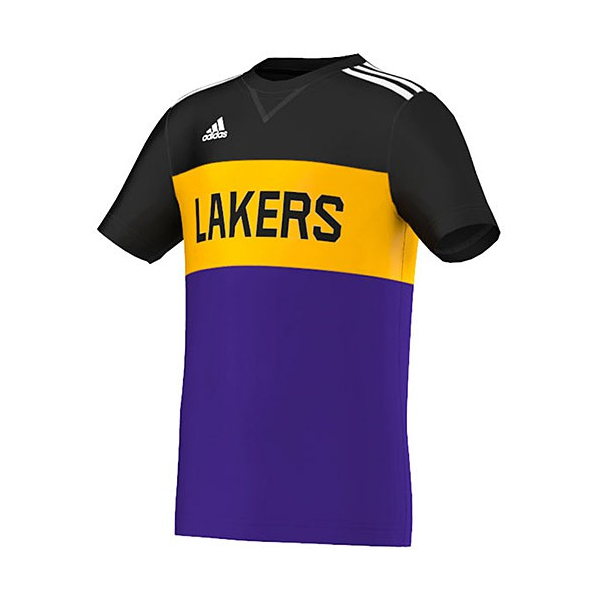 Adidas Y Winter Hoops Tee Lakers Junior Adidas Y Winter Hoops Tee Lakers Junior