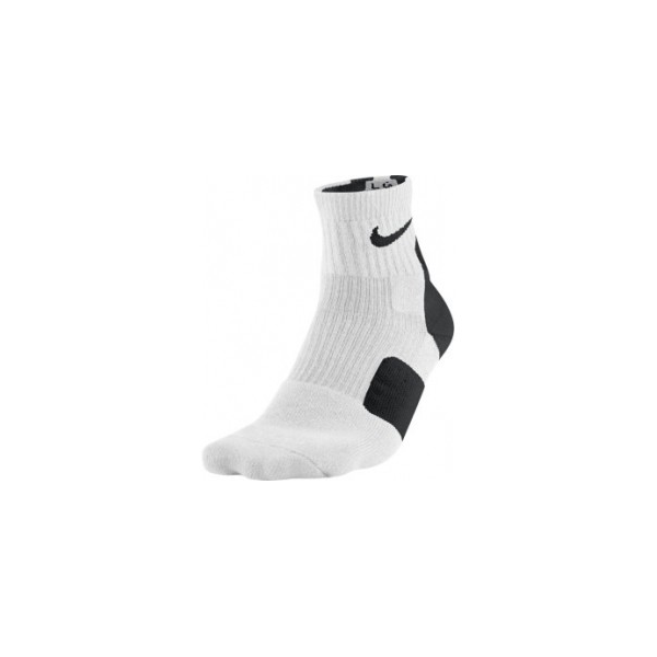 Nike Elite BB Quarter White/Black Nike Elite BB Quarter White/Black